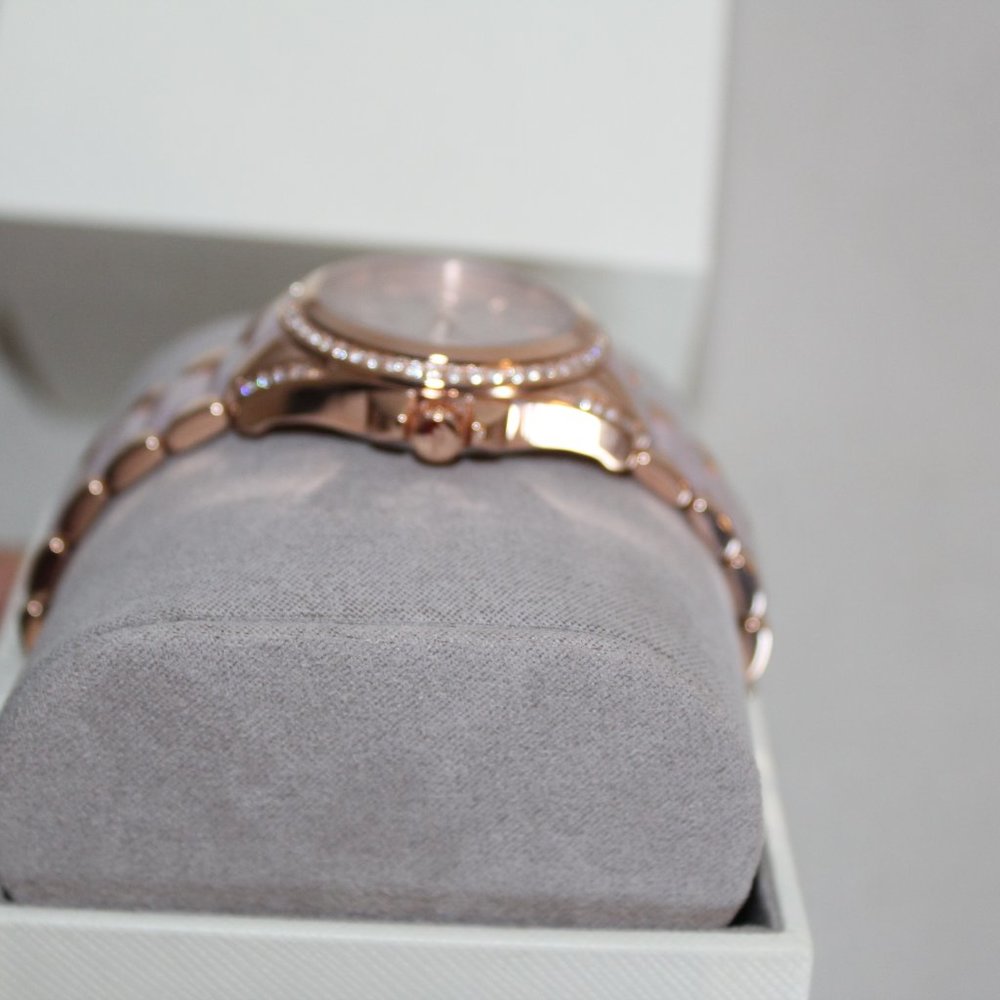 MICHAEL KORS MINI BLAIR WATCH ROSE GOLD MK6175 - Picture 5 of 8